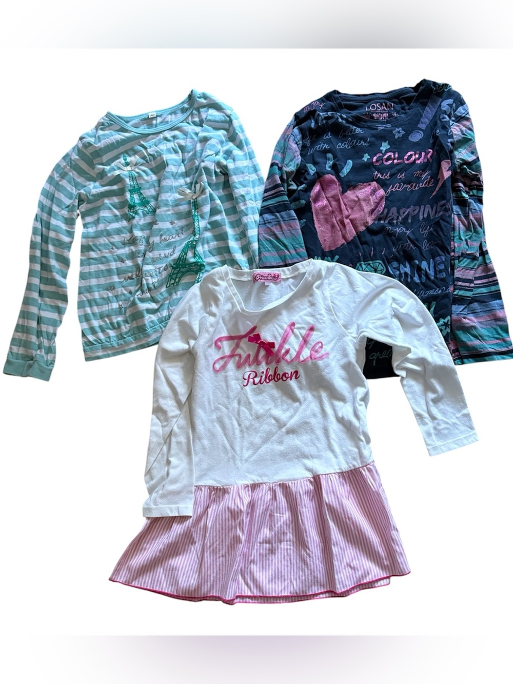 Girls size 10 long sleeve bundle